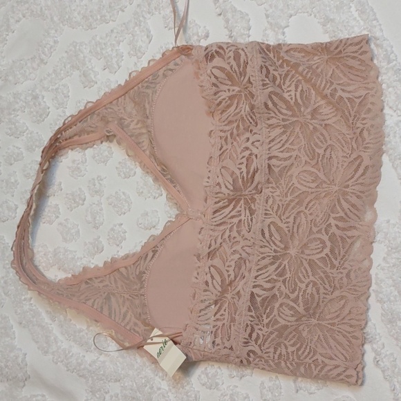 Aerie Lace Overlay Bralette Size medium - Picture 3 of 5